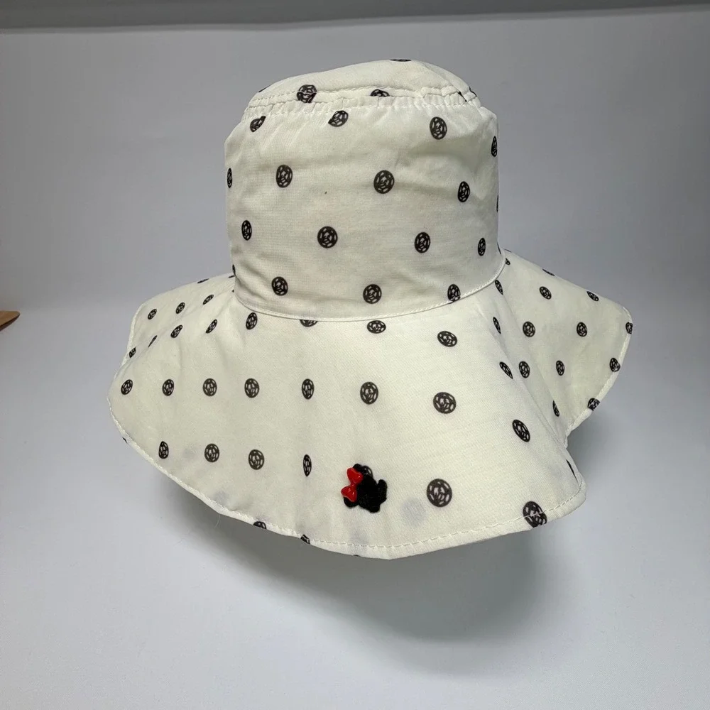 Disney Parks Minnie‎ Mouse Polka Dot Bucket Hat Cream Adult